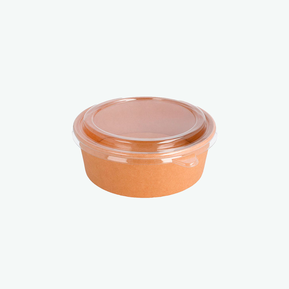 Bowl Kraft 1000cc con Tapa