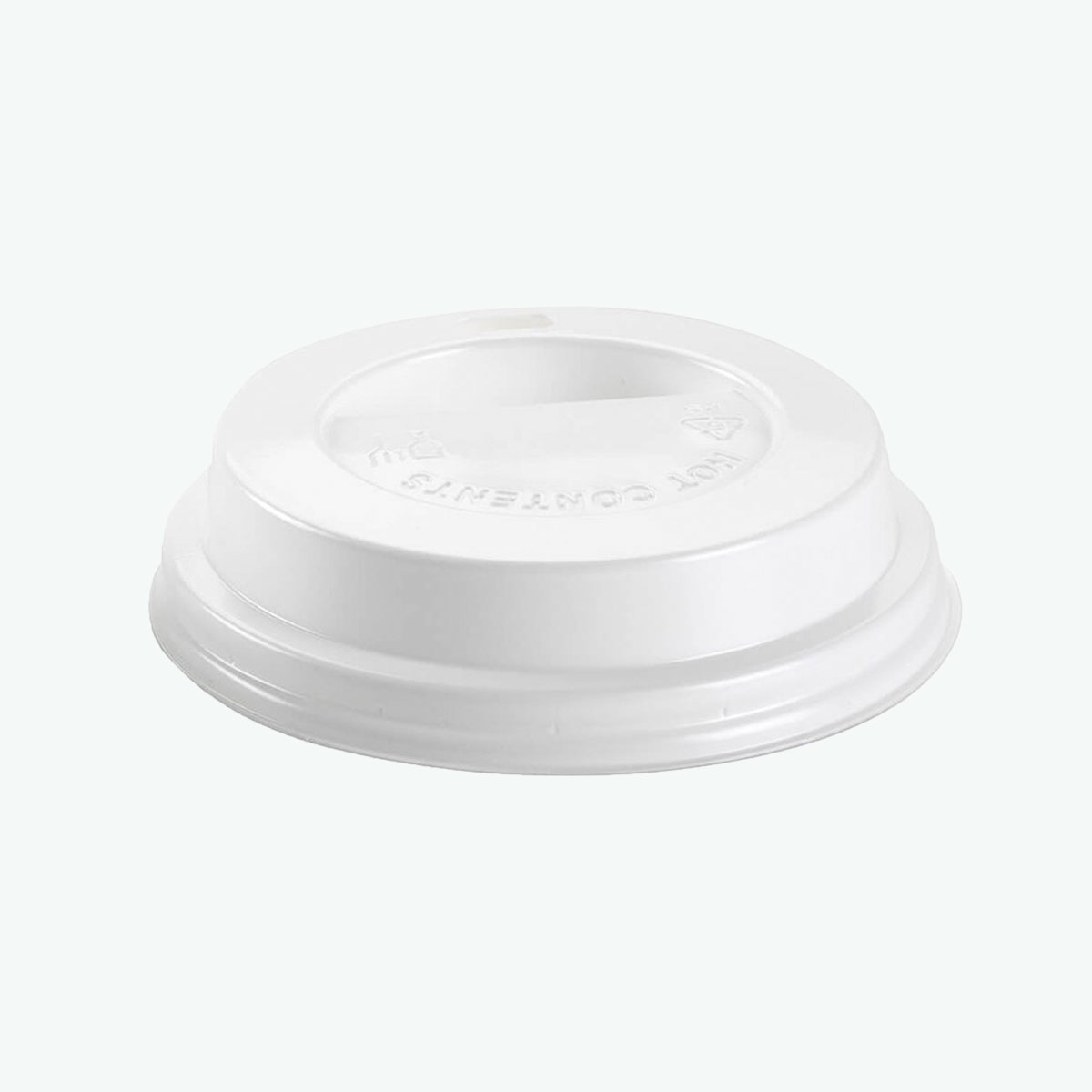 Tapa Plástico Blanca 16oz Vaso