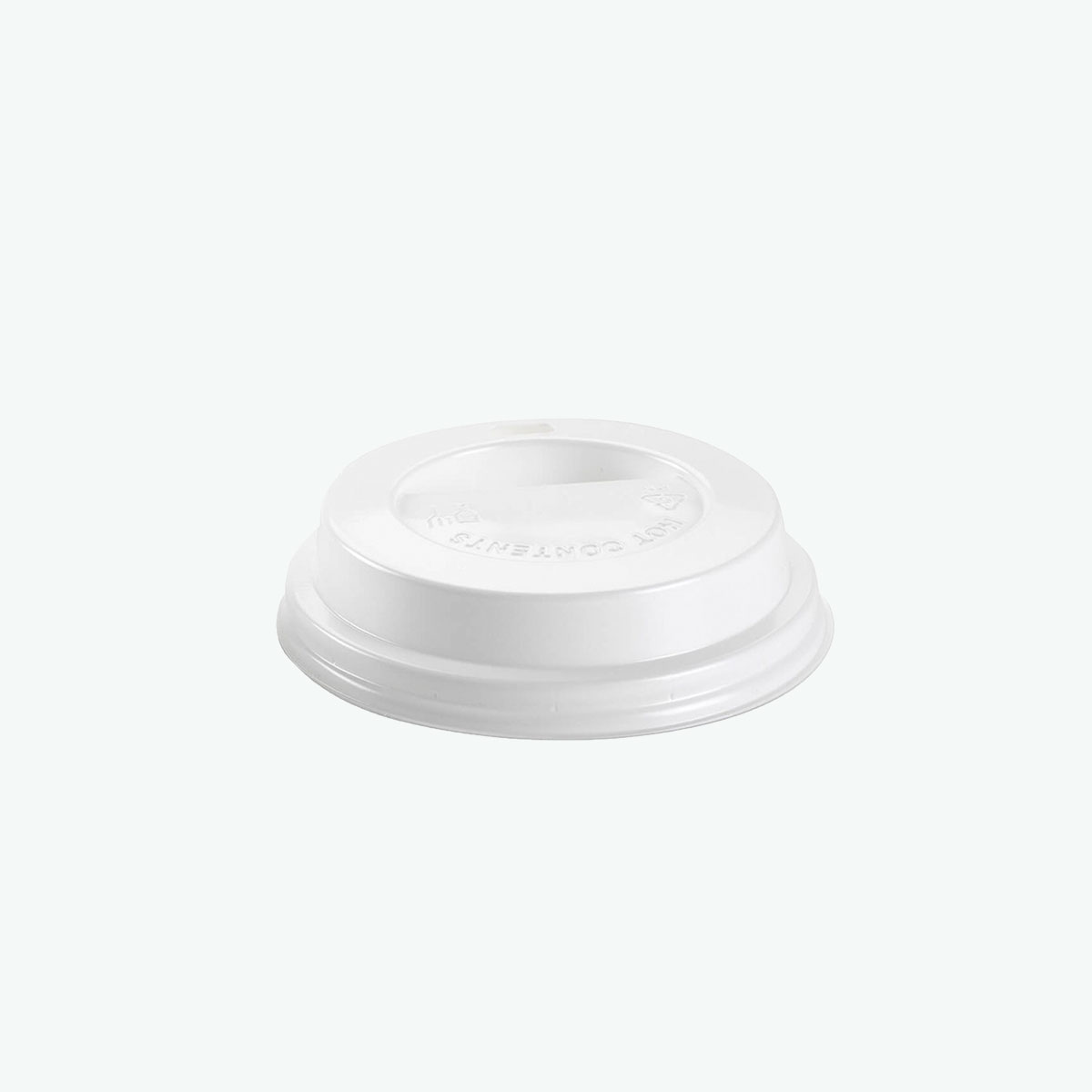 Tapa Plástico Blanca 4oz Vaso