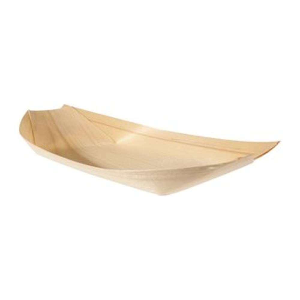 Barquilla de Madera - 24,5x12x2,5 - 50u
