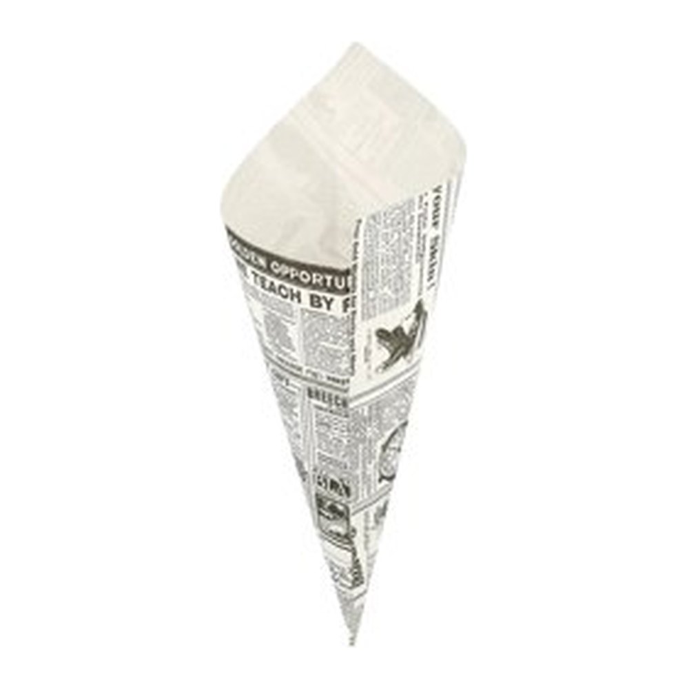 Cono Papel Periódico